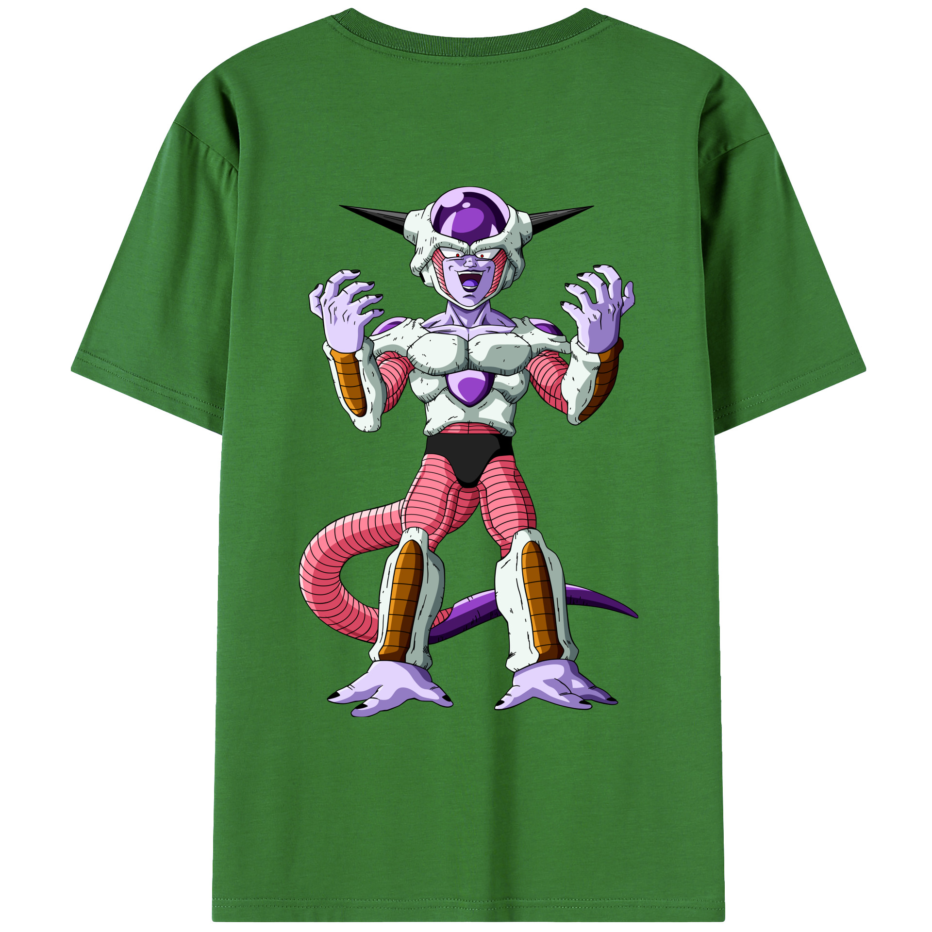 （画像用） ドラゴンボール フリーザ DRAGON BALL Frieza レディース半袖Tシャツ(バックプリント)